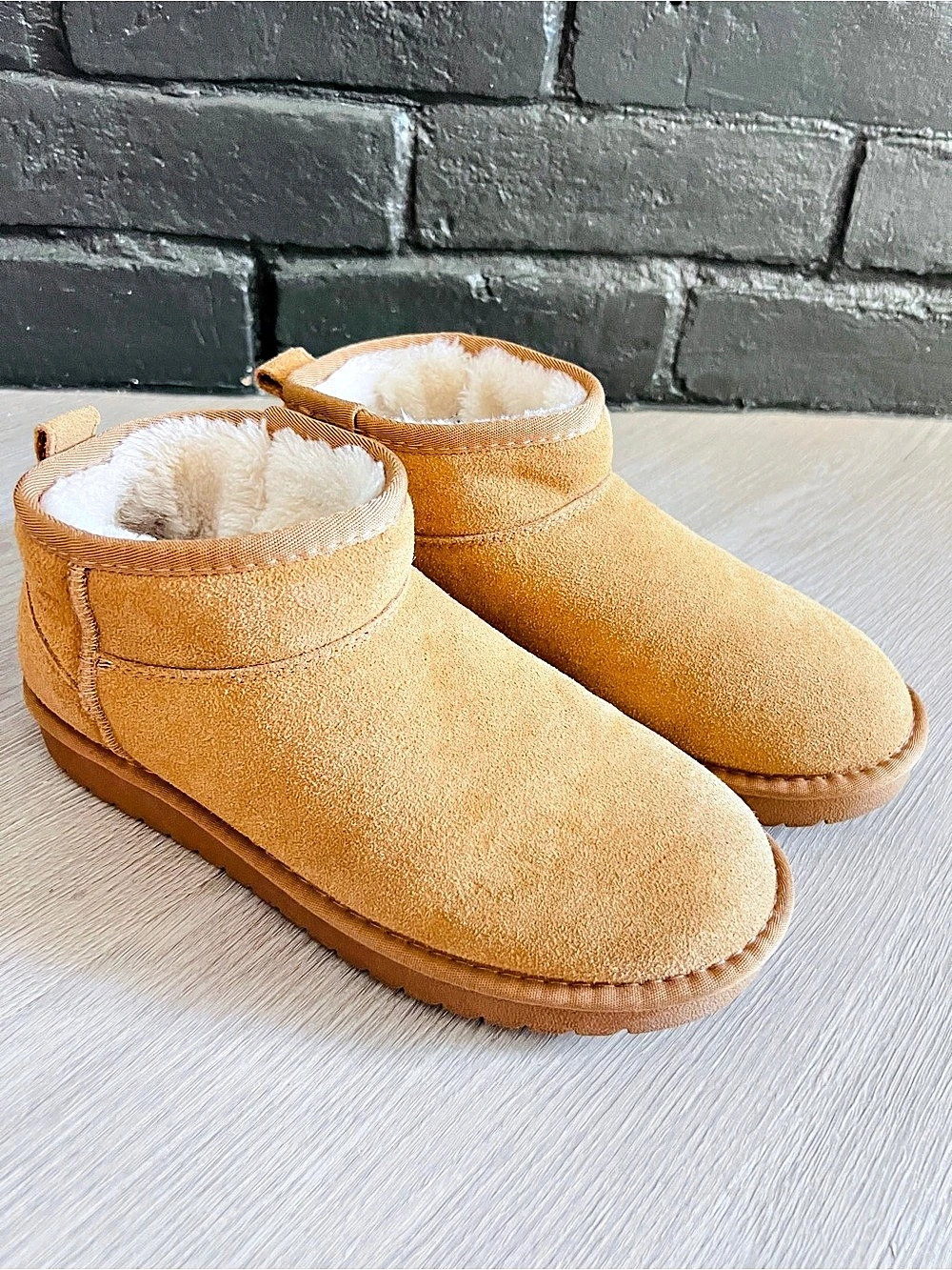 Project Cloud Bootie Suede Booties in Brown US 8.5 W